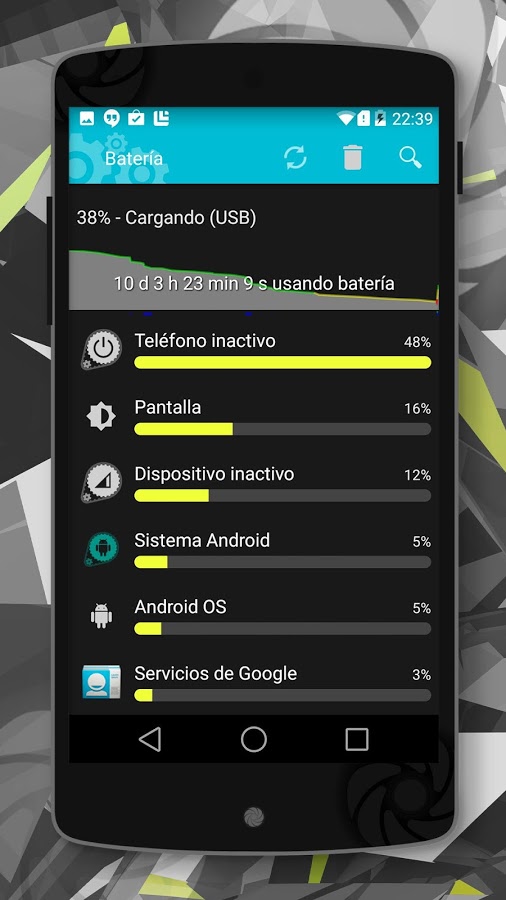 Lollipop 5.0 Dark Theme