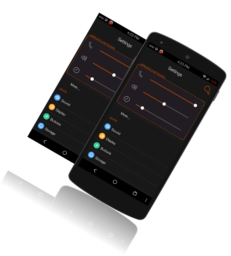 MIUI DARK CM11/PA/MAHDI THEME