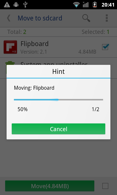 move app to sdcard pro