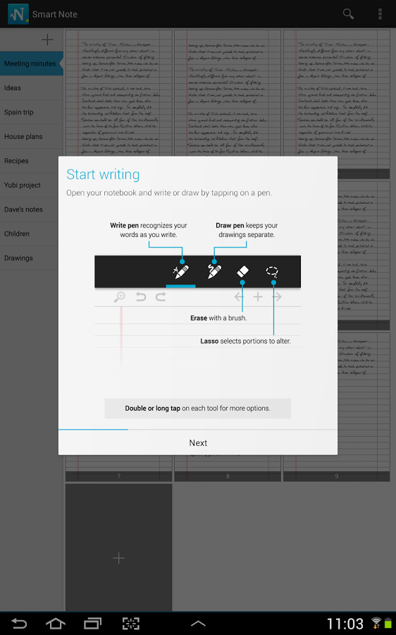 MyScript Smart Note