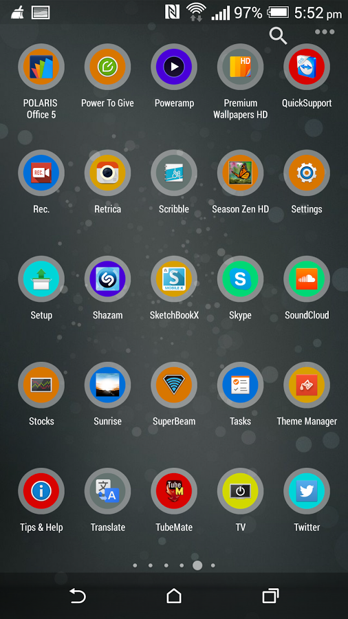 NNC Flat Round Icon Pack