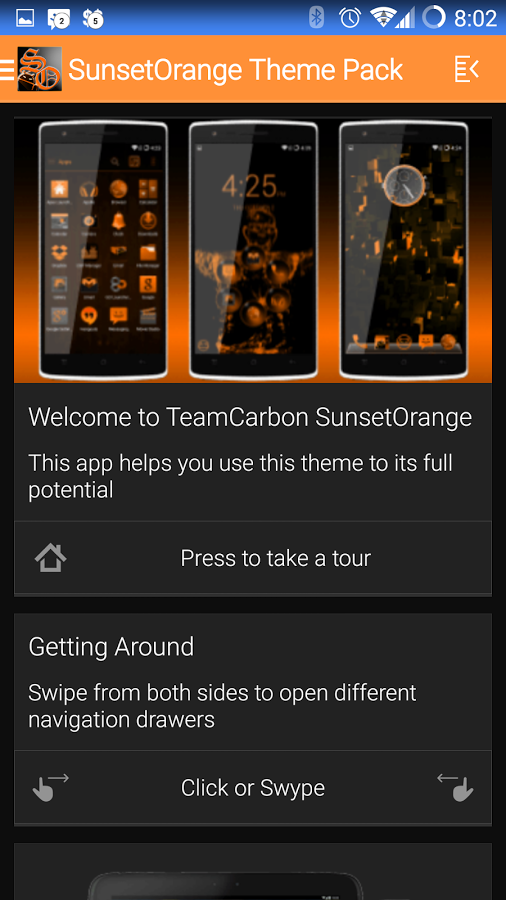 SunstOrange Icon Pack