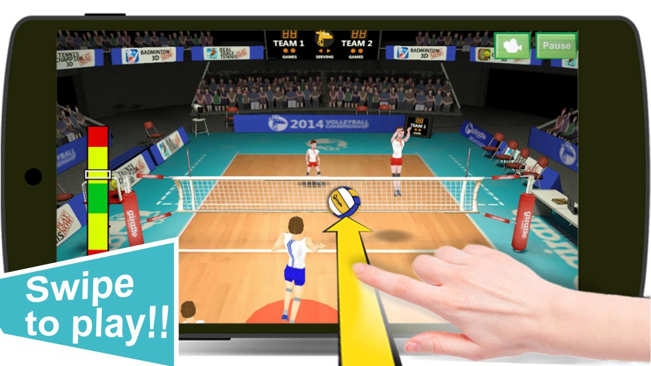 Download Volleyball Champions 3D 2014 Mod Money Untuk Android