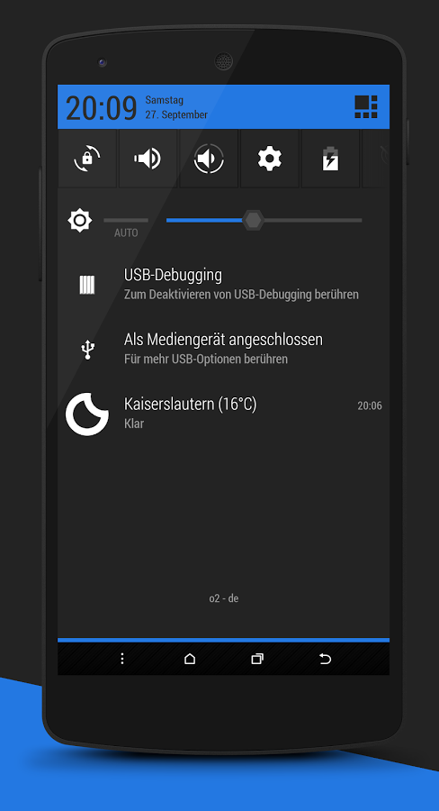 Xen Blue CM11 Theme