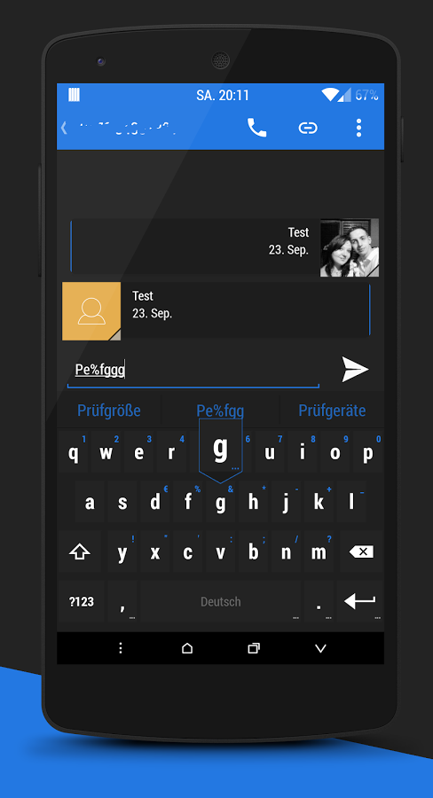 Xen Blue CM11 Theme