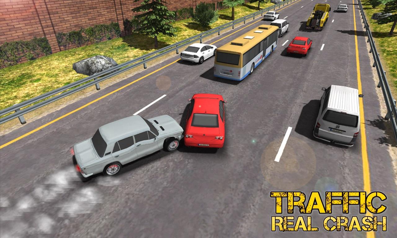 3D Real Racer Crash Traffic