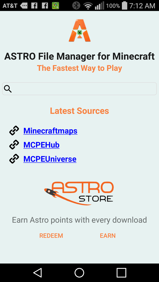 ASTRO File Manager for MCPE