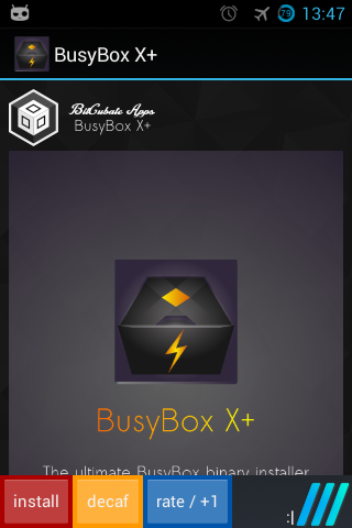 busybox X+