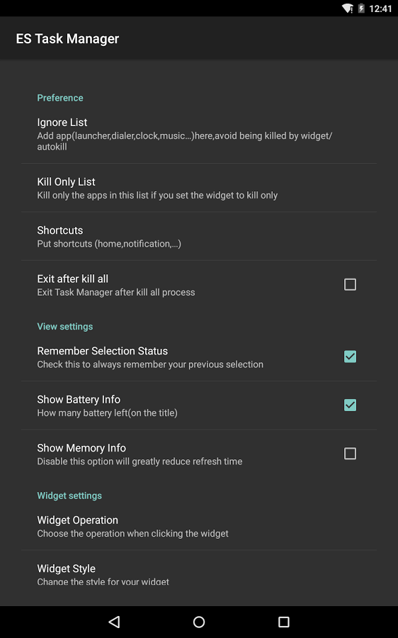 ES Task Manager (Task Killer )