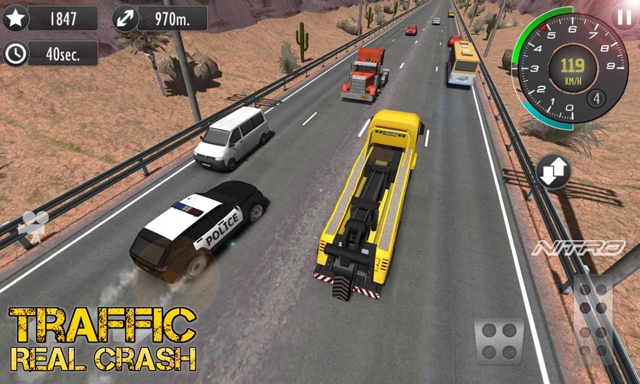 Real Racer Crash Traffic 3D