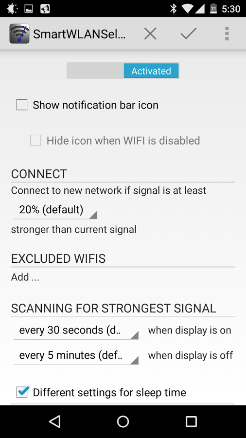 Smart WiFi Selector