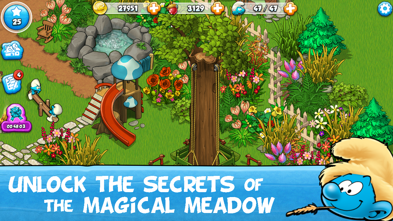 Smurfs' Village Magical Meadow