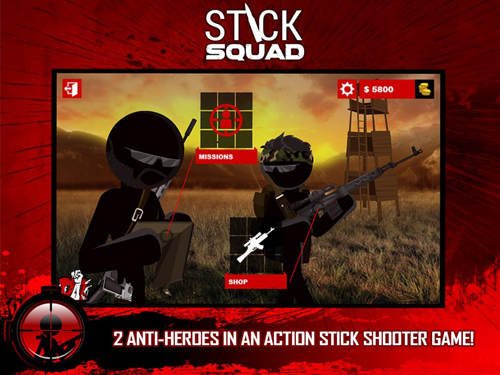 Stick Squad - Sniper contracts (Mod Money)