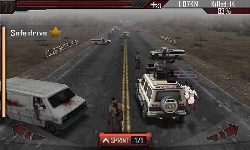 Zombie Roadkill 3D (Mod Money)