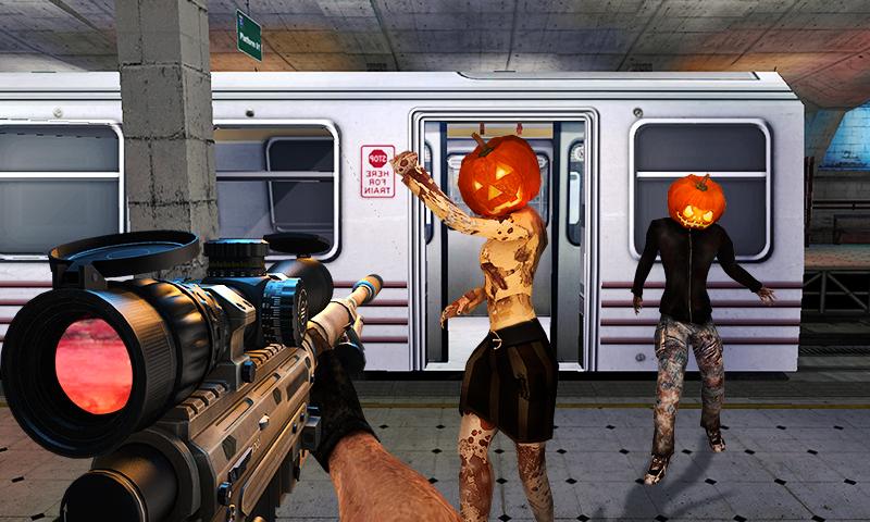 Zombies Halloween Warfare 3D