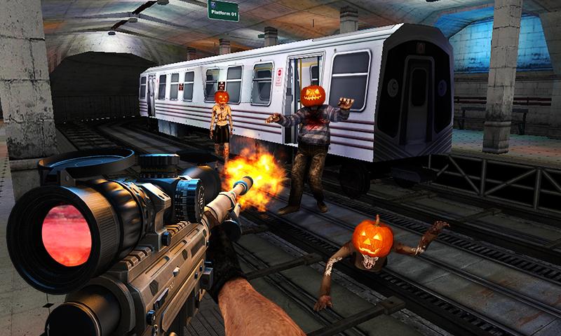 Zombies Halloween Warfare 3D