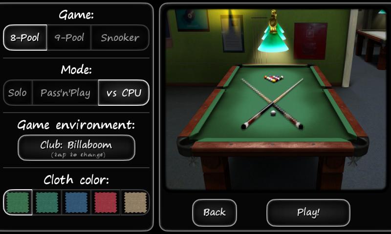 3D Pool game - 3ILLIARDS