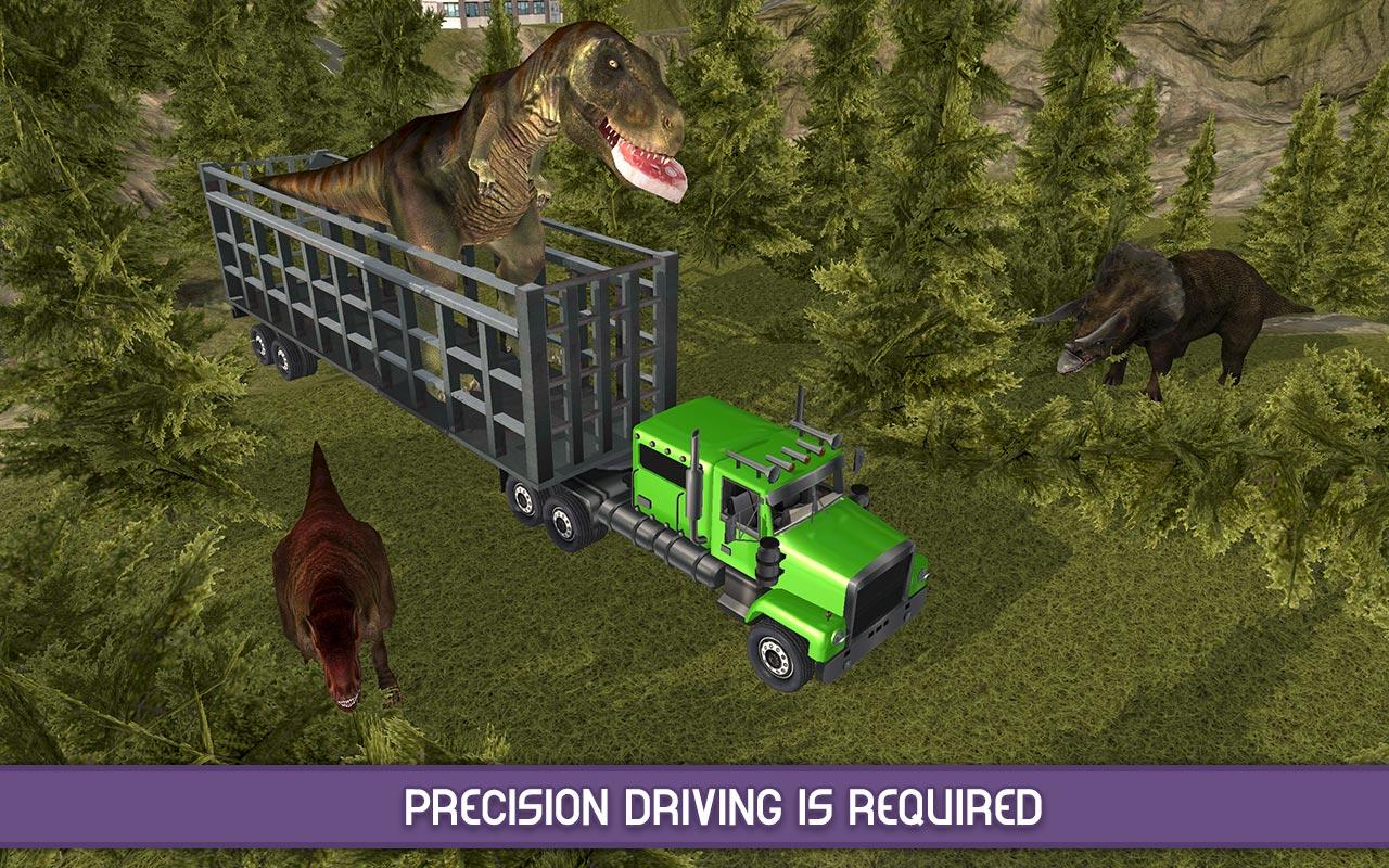 Angry Dinosaur Zoo Transport (Mod Money)