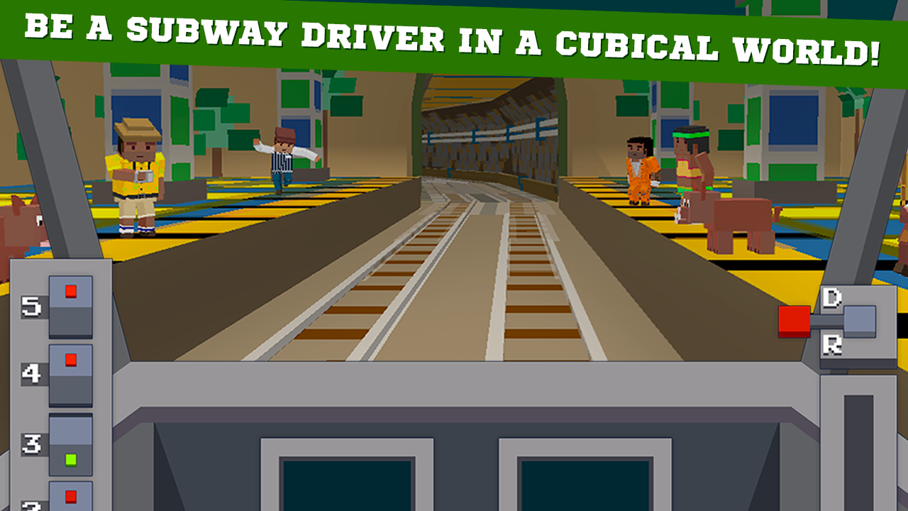 Cube Subway Train Simulator 3D (Mod Money/Unlock)