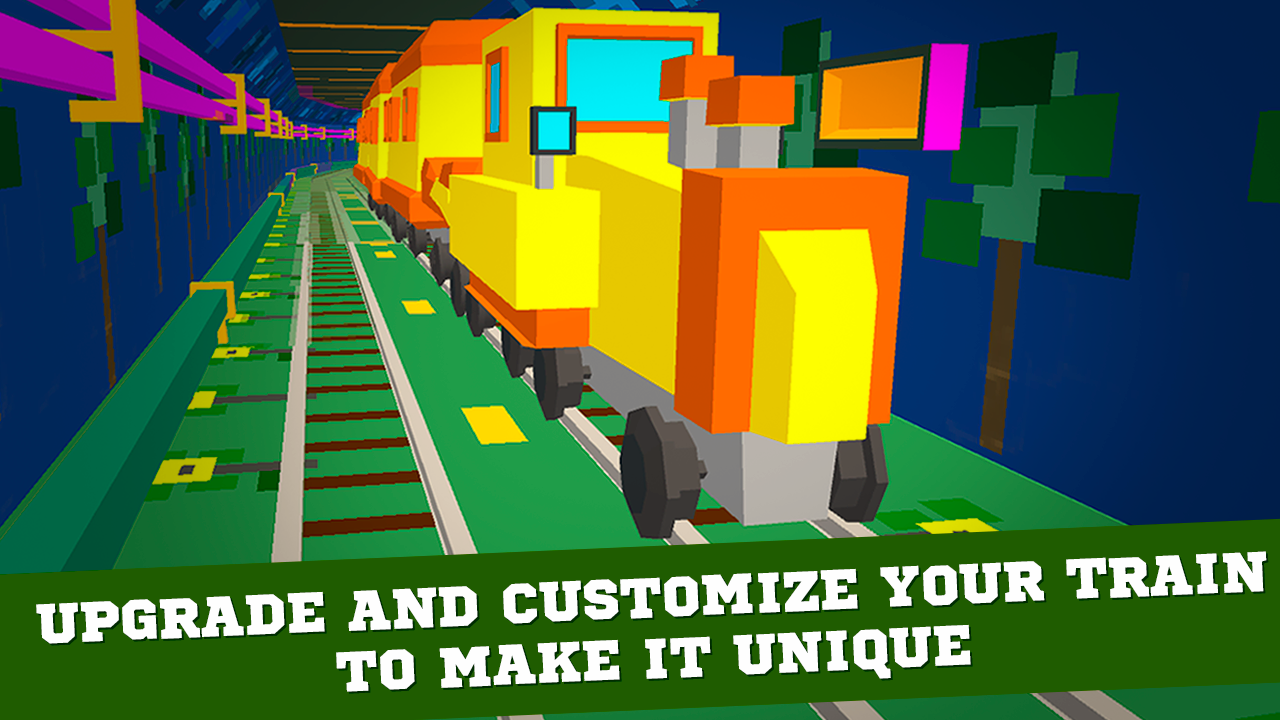 Cube Subway Train Simulator 3D (Mod Money/Unlock)