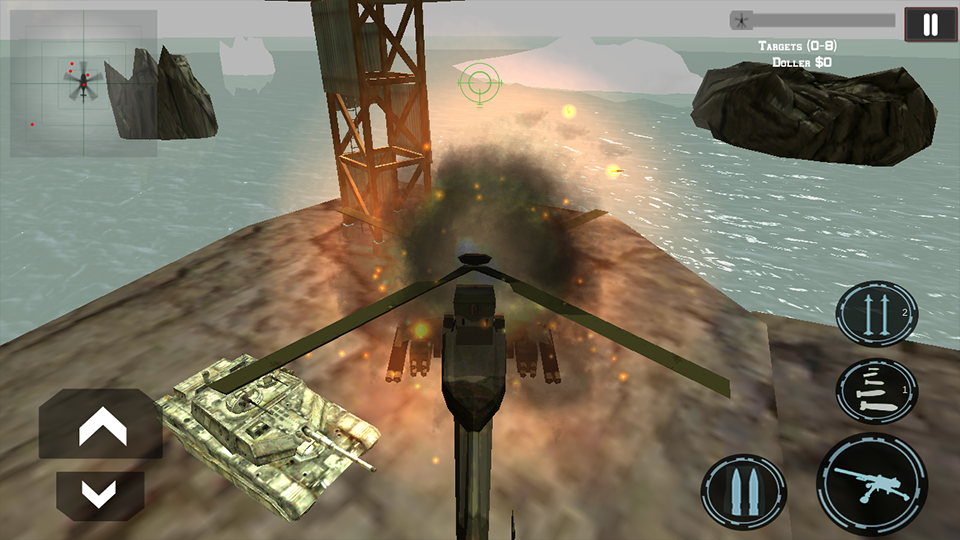 Gunship Heli Air Attack (Mod Money)