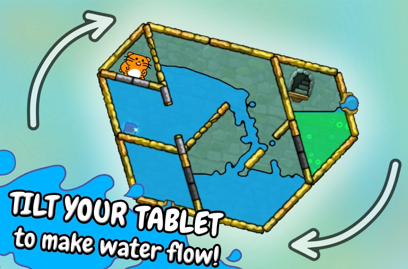 Hasty Hamster - A Water Puzzle (Mod Money)