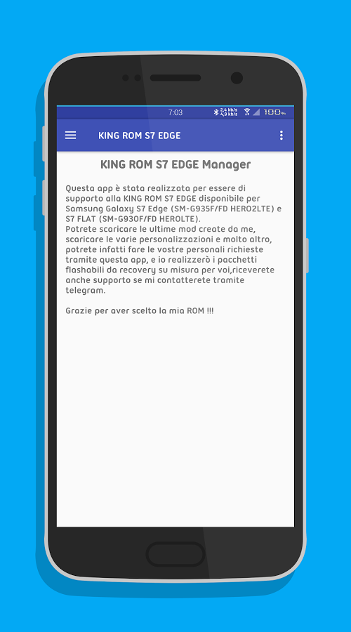 KING ROM S7 EDGE