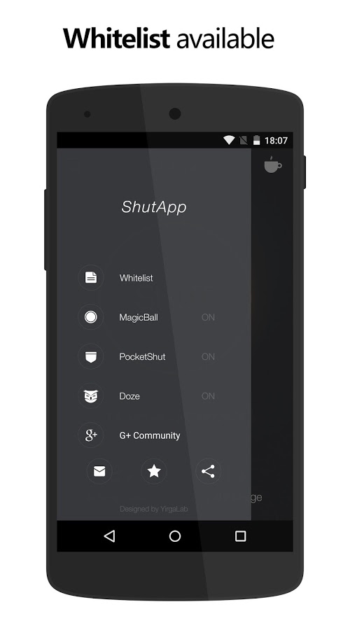 ShutApp - Real Battery Saver