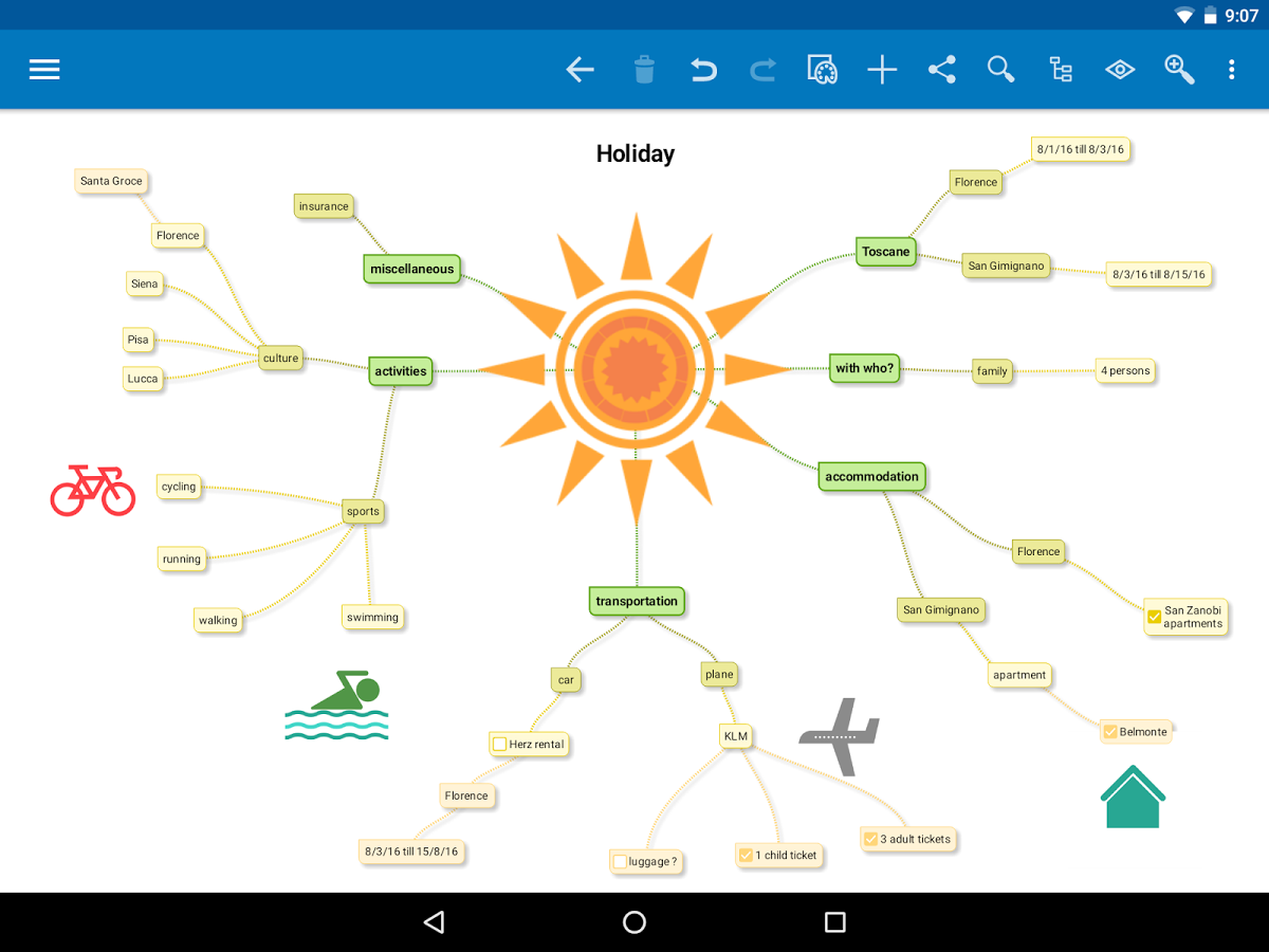 SimpleMind Pro mind mapping