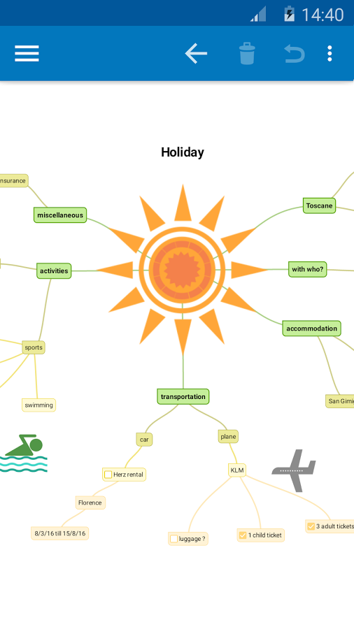 SimpleMind Pro mind mapping