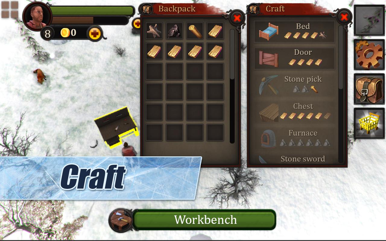 Winter Island CRAFTING GAME 3D (Mod)