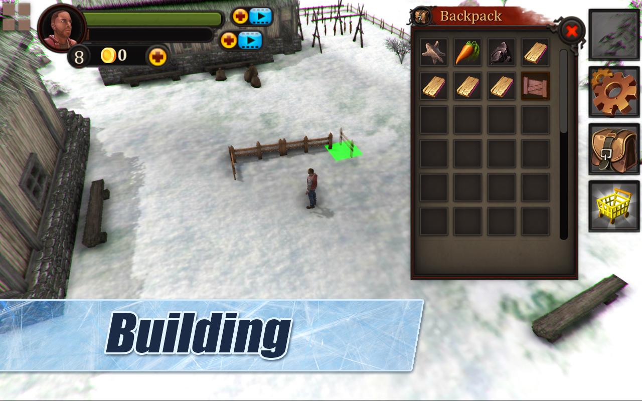 Winter Island CRAFTING GAME 3D (Mod)