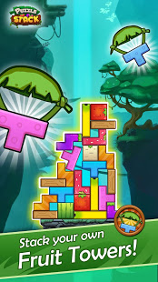 Puzzle Stack: Fruit Tower Blocks Game