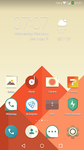 Retro Material EMUI 5.X/8.0 Theme (Pro)