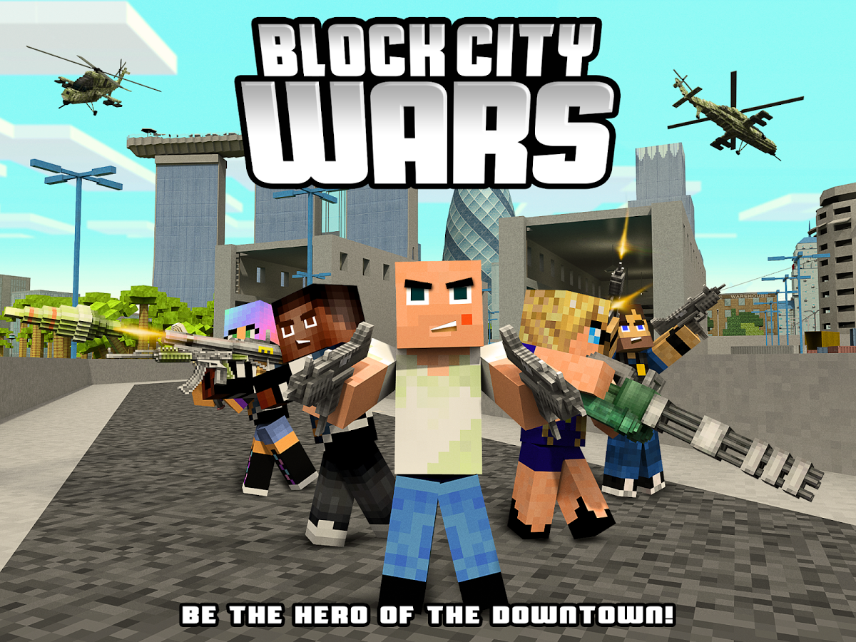 Block Cube Gun War (Mod Money)