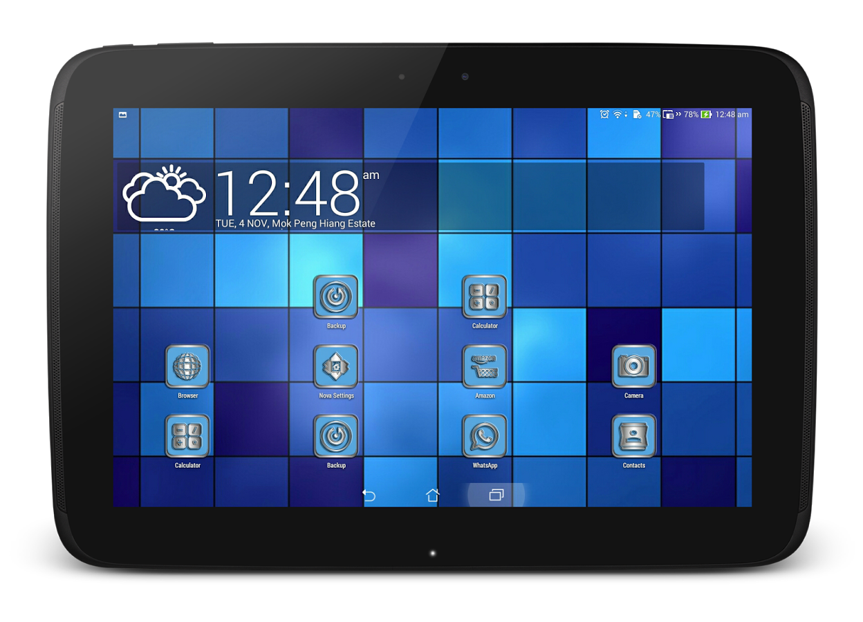 BlueSteel Icons CM11&Launchers