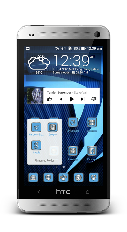 BlueSteel Icons CM11&Launchers