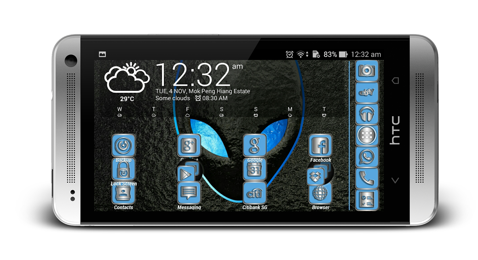 BlueSteel Icons CM11&Launchers