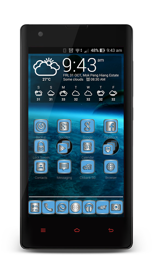 BlueSteel Icons CM11&Launchers