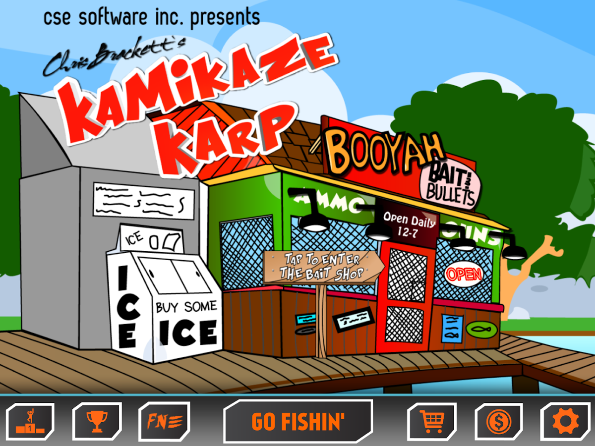 Chris Brackett's Kamikaze Karp (Unlocked/Unlimited Helmets/A