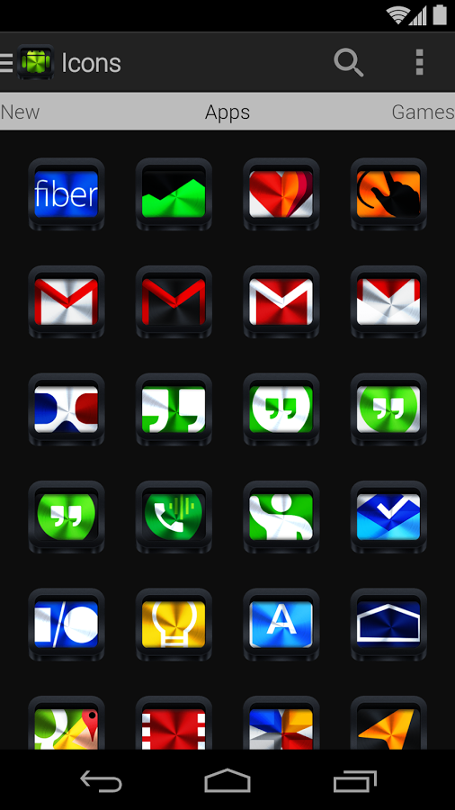 Colorful Metal - Icon Pack