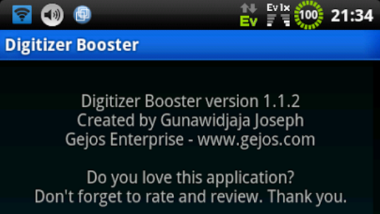 Digitizer Booster (root)