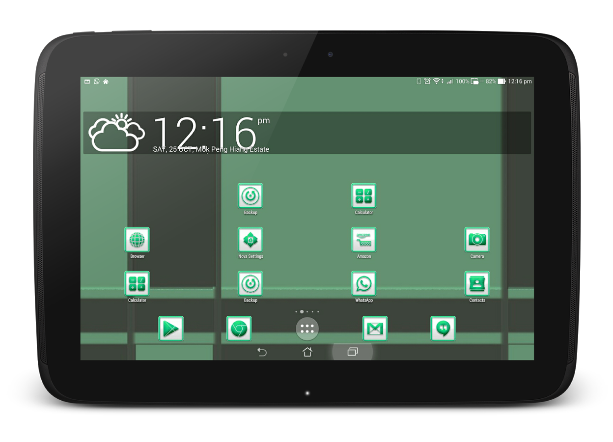 GreenCarbon Icon CM11&Launcher