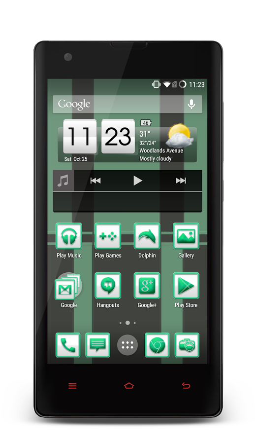 GreenCarbon Icon CM11&Launcher