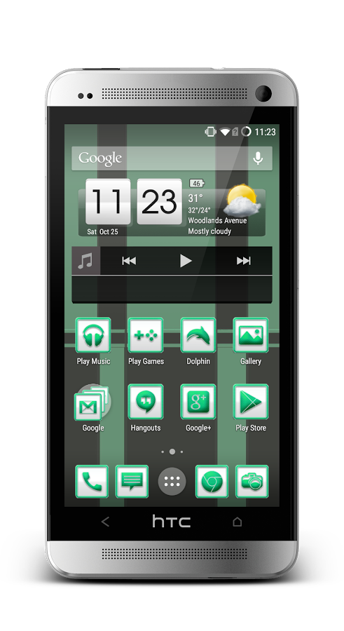 GreenCarbon Icon CM11&Launcher