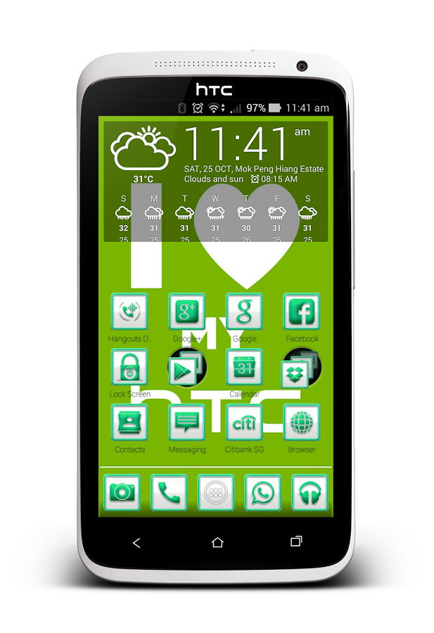 GreenCarbon Icon CM11&Launcher