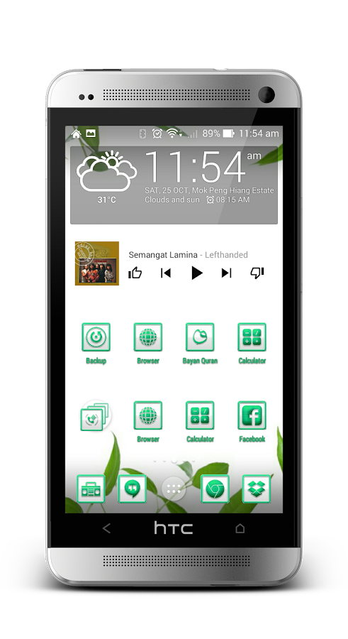 GreenCarbon Icon CM11&Launcher