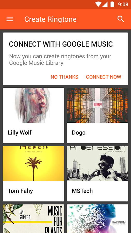 Audiko ringtones for Android