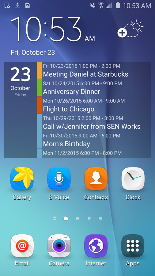 Clean Calendar Widget Pro