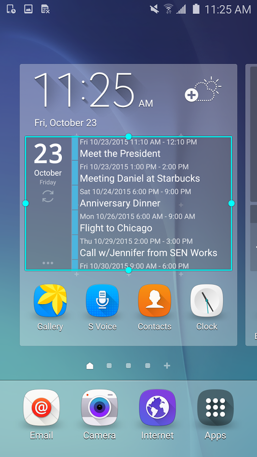 Clean Calendar Widget Pro